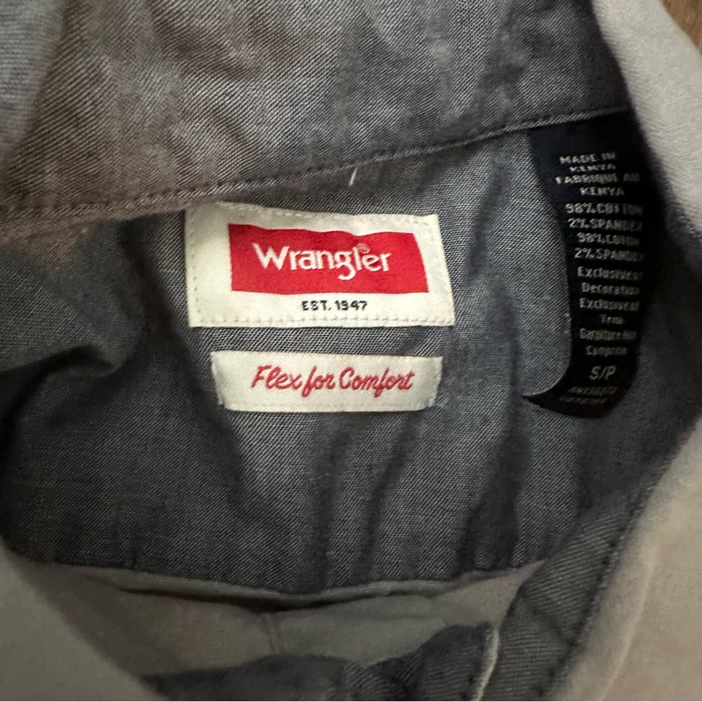 Wangler flex for fit button down shirt - Picture 5 of 5